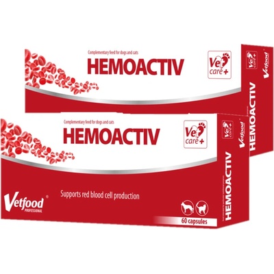 Vetfood HemoActiv blister 2x60 kapslí