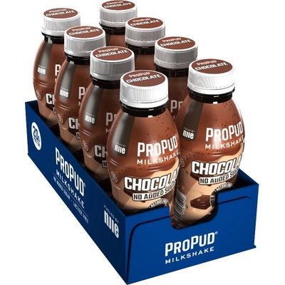 NJIE ProPud Proteinový Milkshake - Čokoláda 8 x 330ml – Zboží Dáma