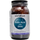 Doplnky stravy Viridian Folic Acid with DHA Kyselina listová s DHA 90 kapsúl