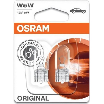 Osram Original W5W W2,1x9,5d 12V 5W 2 ks