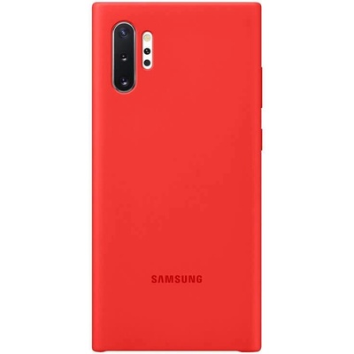 Samsung Silicone Cover Case EF-PN975TR - оригинален силиконов кейс за Samsung Galaxy Note 10 Plus (червен)