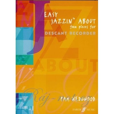 Easy Jazzin About 12 skladieb pre zobcovú flautu a klavír