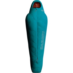 MAMMUT Дамски пухен спален чувал Mammut Women's Perform Down Bag -10°C Down sleeping bag - Petrol (513-1807-0111) Спален чувал
