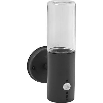 OSRAM - Външно стенен осветител с сензор FIGO CYLINDER 1xE27/20W/230V (P227452)