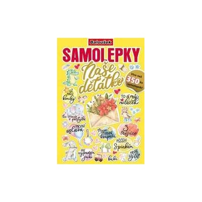 Školný zošit na samolepky naše dieťatko