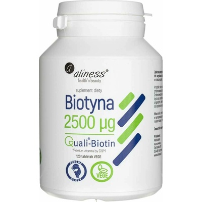 Aliness Biotin 2500 mcg QualiBiotin 120 tabliet