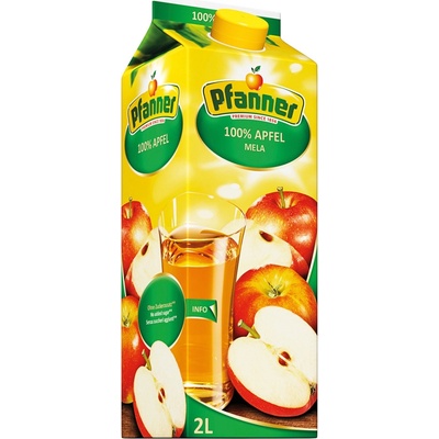 Pfanner Jablečná šťáva 100% 2 l – Sleviste.cz