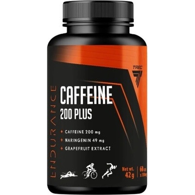Trec Endurance Caffeine 200 Plus 60 kapslí
