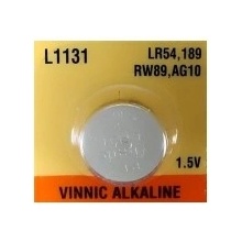 VINNIC batéria alkalická AG10 LR1130 LR54 189 G10 4898338008173