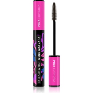 Dermacol Neon Eyelash & Hair спирала цвят Pink Euphoria 9ml