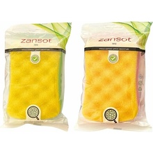 Zansot Grécka hypoalergénna obojstranná telová špongia, zelená + červená