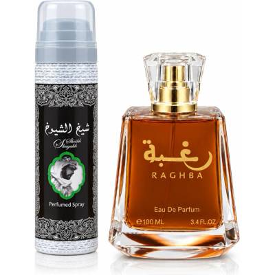 Lattafa Raghba EDP 100 ml + deospray 50 ml dárková sada