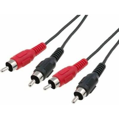 Kábel 2 x RCA - 2 x RCA 10m štandard