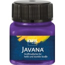 Farba na svetlý a tmavý textil Javan 20 ml fialová