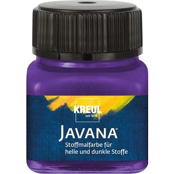 Farba na svetlý a tmavý textil Javan 20 ml fialová