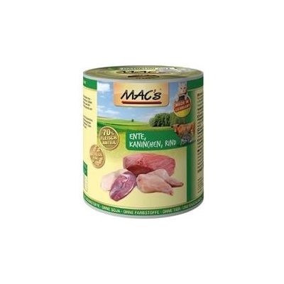 MACs cat ENTE KANINCHEN RIND 0,8 kg