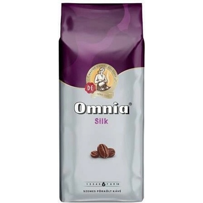 DOUWE EGBERTS Káva Omnia Silk pražená vakuově balené zrnková 1 kg