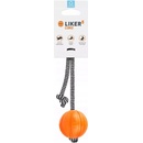 Liker Preťahovadlo pre psov Cord priemer 7 cm oranžová