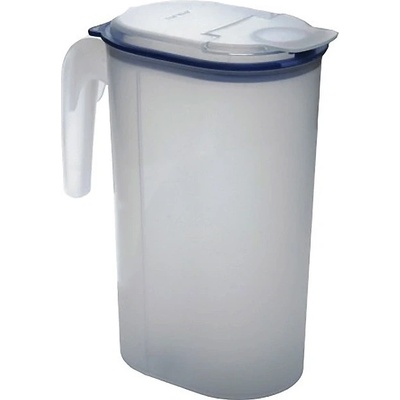 PlastTeam Džbán plastový s víkem 1,5l, plochý