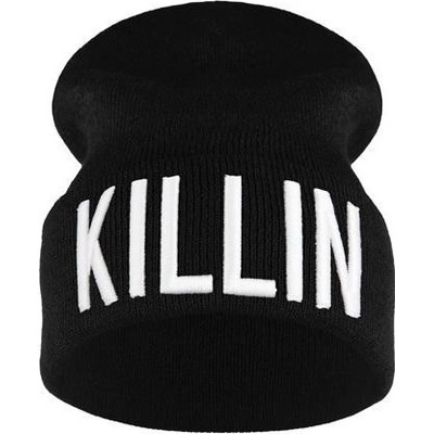 Blingstar zimní čepice beanie Killin s nápisem