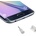 kwmobile Капачки за входове за smartphone - бял