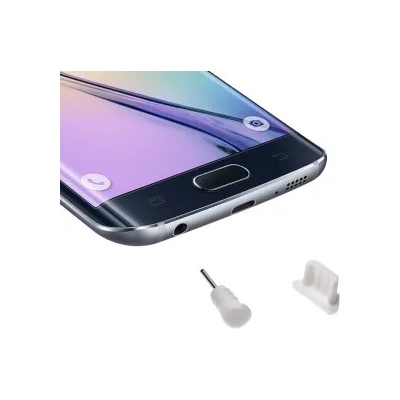 kwmobile Капачки за входове за smartphone - бял