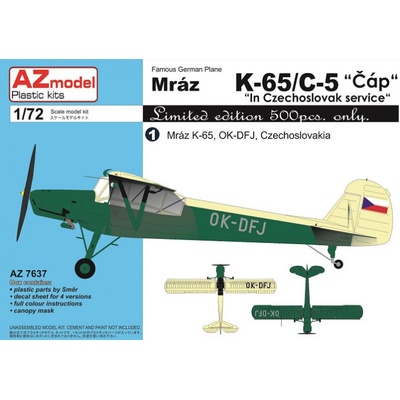 AZmodel Mráz K 65/C 5 Čáp „In Czechoslovak Service“ 1:72