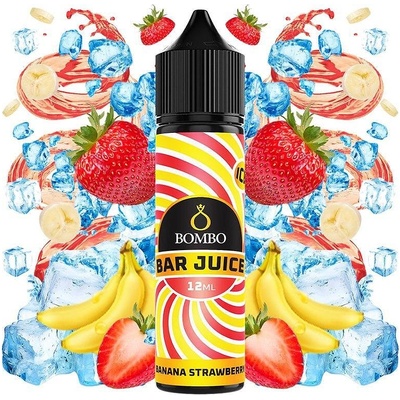 Bombo Bar Juice Banana Strawberry Ice 12ml/60ml