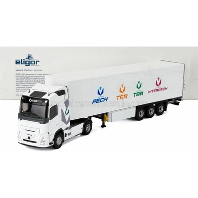 ELIGOR VOLVO FH AERO TRUCK CASSONATO TBR TRANSPORTS 2024 WHITE 1:43