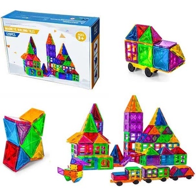 Magna-Tiles Magnetická stavebnica sada 120ks