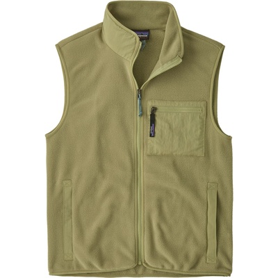 Patagonia Мъжки поларен елек Patagonia Synch Vest Fleece vest - Gumtree Green (032-1047-1412)
