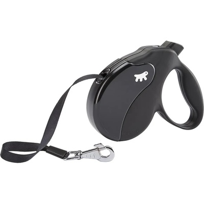 Ferplast - Amigo Tape Large - Автоматичен повод за кучета до 50 кг, 5 метра лента, черен