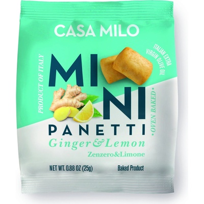 Casa Milo Mini Panetti Zázvor Citrón 25 g