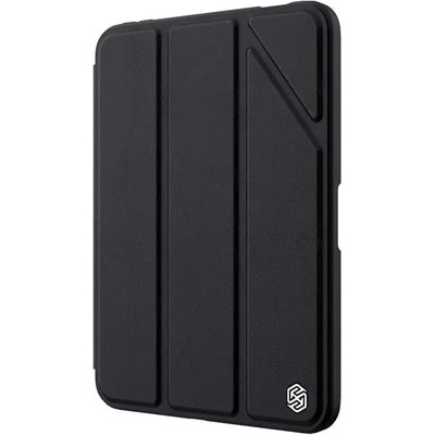 Nillkin Bevel Leather Case - кожен кейс и поставка с отделение за Apple Pencil за iPad Air 5 (2022), iPad Air 4 (2020) (черен)