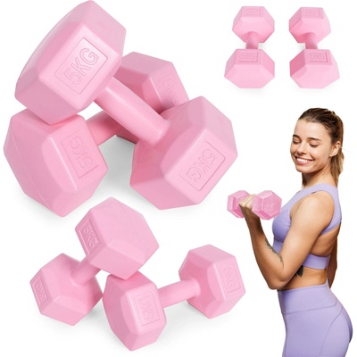 MOVEPRO Šestihranné sada 2 x 5 kg