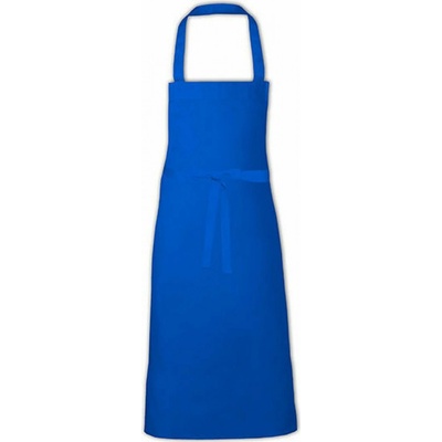 Link Kitchen Wear Extra široká klasická dlouhá zástěra na grilování Royal Pantone 286 X999