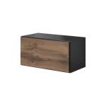 Cama meble Cama пълен шкаф ROCO RO3 75/37/39 антрацит/вотан дъб (RO3 ANTR/WOT)