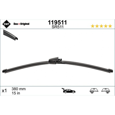 SWF Visioflex Rear 380 mm 119511