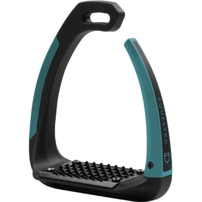 Bezpečnostní třmeny EQUESTRO Supernova blue coral – Zboží Dáma