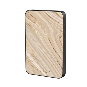 BURGA Преносим заряден акумулатор Burga ES_05MS MagSafe 5000 mAh, цвят „gunmetal (ES_05MS_MAGPBANK-GU)