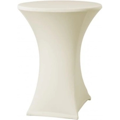 DENA Elastický poťah ONYX PRO na koktejlové stoly 80-85cm 210 g/m² Champagne