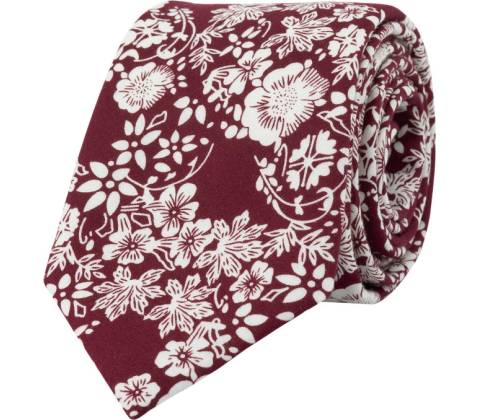 Bubibubi kravata Ruby vínová