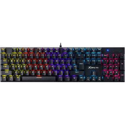 GK-803 EN (English US), USB, Подсветка, Механична, Черна (XTRM-GK-803-EN-BK)