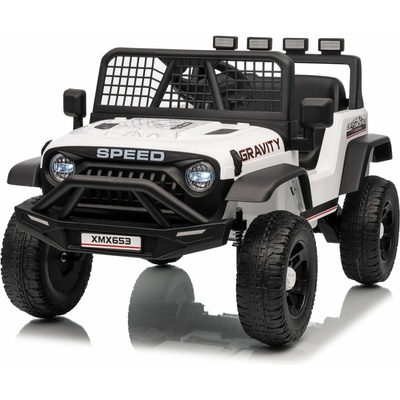 Mamido Speed Offroad Elektrické autíčko bílá