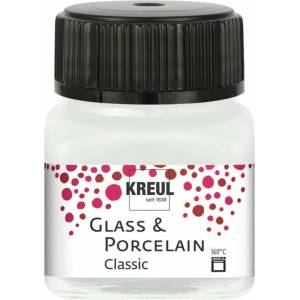 Kreul Classic Боя за стъкло и порцелан Cream White 20 ml 1 бр (16200)