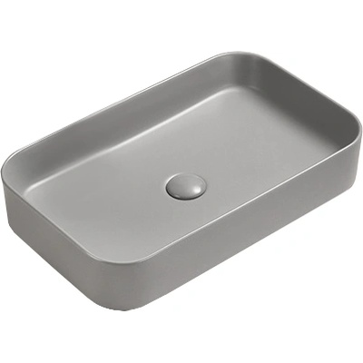 Mexen Vena мивка над плот 71 x 37 см, светло сив мат - 22196061 (22196061)