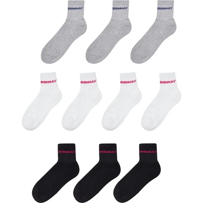Donnay Юношески чорапи Donnay 10 Pack Quarter Socks Junior - Multi Asst