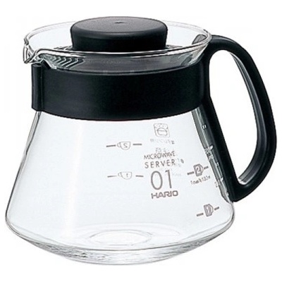 Hario V60-01 RANGE SERVER MICROWAWE skleněná konvička objem 360ml