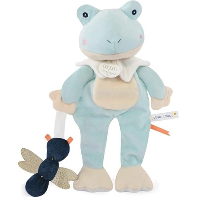 Doudou Dárková sada žabka s vážkou