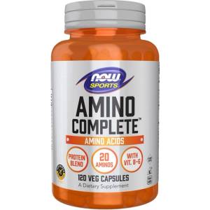 NOW NOW Amino Complete, 120 Capsules - fitnesdobavki - 29,32 лв
